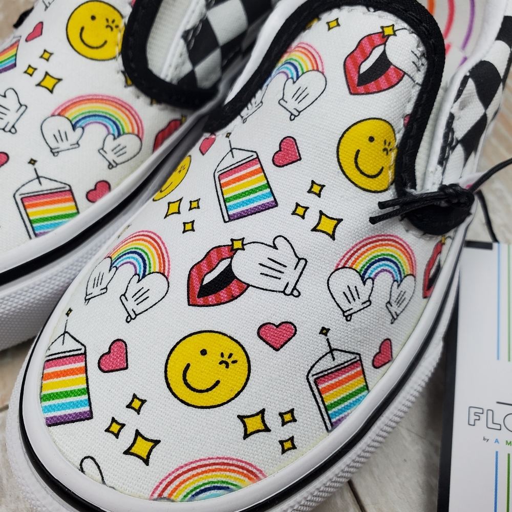 Vans X Flour Shop Classic Slip On - Picture 3 of 10